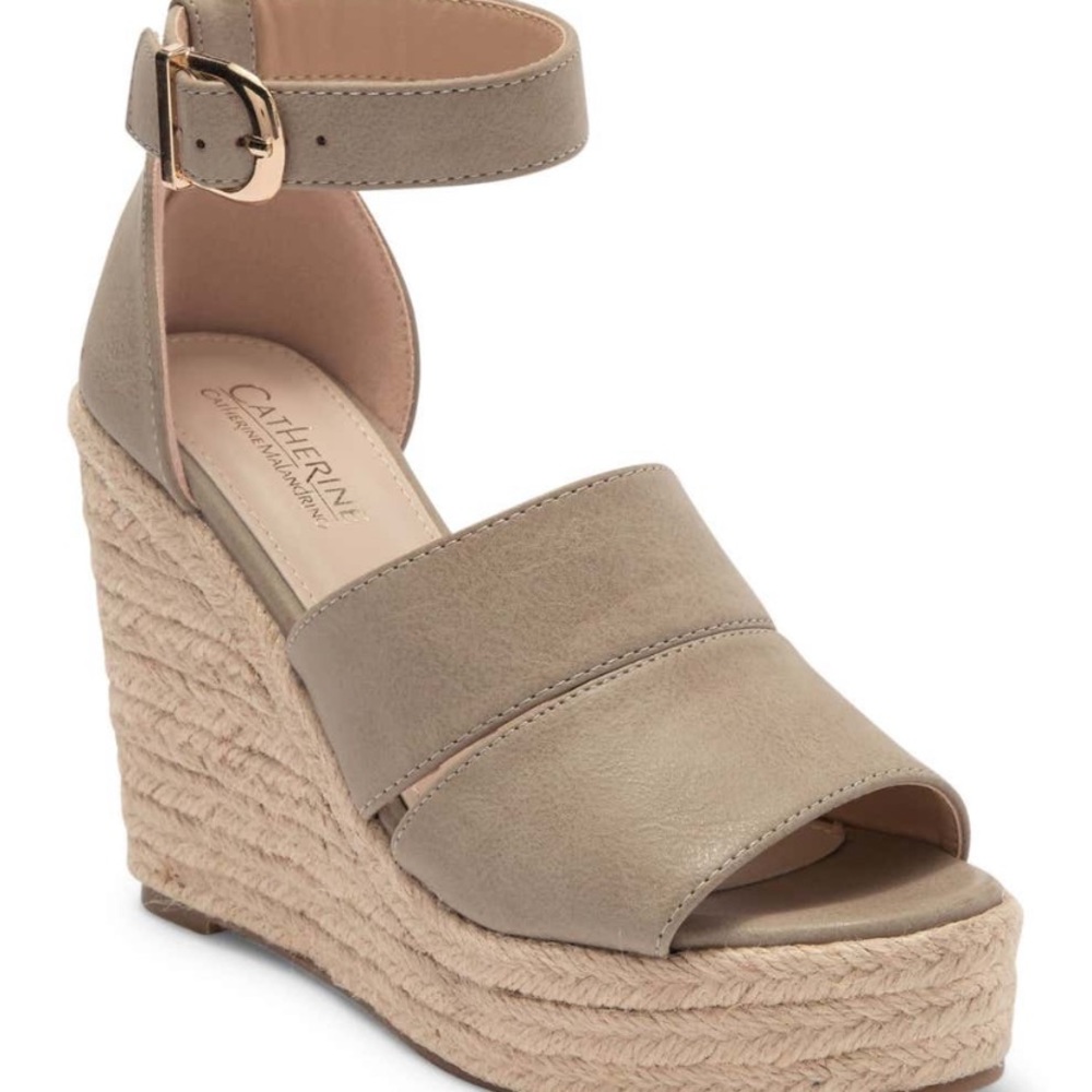 Brand new never worn wedge sandals